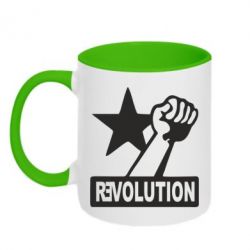 Чашка двокольорова Revolution