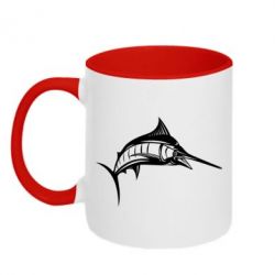 Чашка двокольорова Риба Марлін
