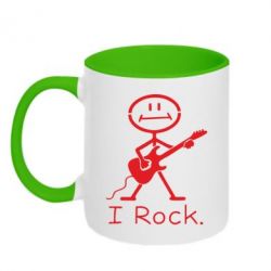 Чашка двокольорова З гітарою