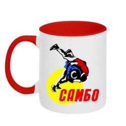 Чашка двухцветная 320ml Sambo - PrintSalon