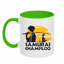 Чашка двухцветная 320ml Samurai Champloo - PrintSalon
