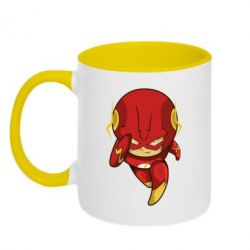 Чашка двокольорова Сartoon Flash