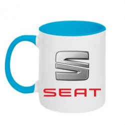 Чашка двухцветная 320ml Сеат - PrintSalon