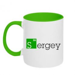 Чашка двокольорова Sergey