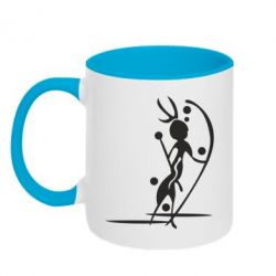 Чашка двокольорова Шаман 2