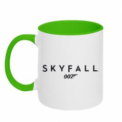 Чашка двокольорова Skyfall 007 - PrintSalon