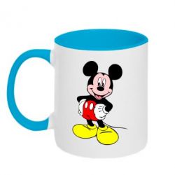 Чашка двухцветная 320ml Сool Mickey Mouse - PrintSalon