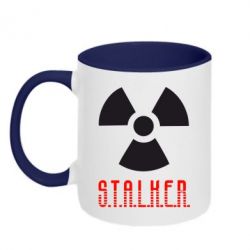 Чашка двухцветная 320ml Stalker - PrintSalon