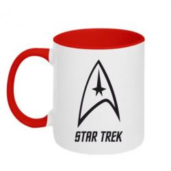 Чашка двухцветная 320ml Star Trek - PrintSalon