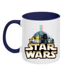 Чашка двухцветная 320ml Star Wars Lego - PrintSalon
