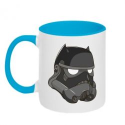 Чашка двухцветная 320ml Stormtrooper Batman - PrintSalon