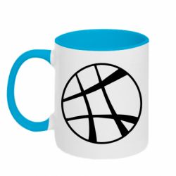 Чашка двокольорова Strange Logo