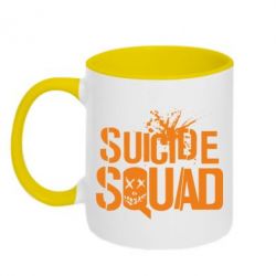 Чашка двокольорова Suicide Squad Logo - PrintSalon