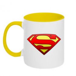 Чашка двокольорова Superman Logo - PrintSalon