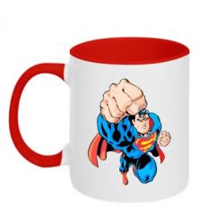 Чашка двокольорова Супермен Комікс - PrintSalon