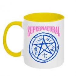 Чашка двокольорова Supernatural коло - PrintSalon