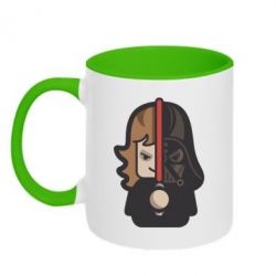 Чашка двухцветная 320ml Sweet Vader - PrintSalon