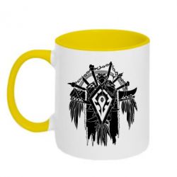 Чашка двокольорова Symbol horde