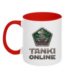 Чашка двокольорова Tanki Online - PrintSalon