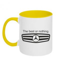 Чашка двокольорова The best or nothing