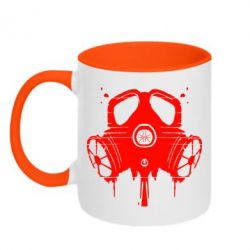 Чашка двокольорова The Chemodan Clan протигаз