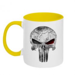 Чашка двокольорова The Punisher Logo - PrintSalon