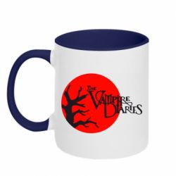 Чашка двухцветная 320ml The Vampire Diaries - PrintSalon