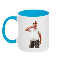 Чашка двокольорова Trevor - PrintSalon