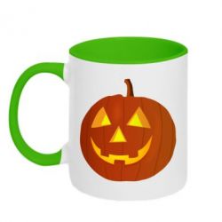 Чашка двокольорова Тыква Halloween