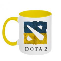 Чашка двокольорова Ukraine Dota Team - PrintSalon