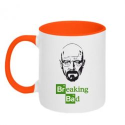 Чашка двухцветная 320ml Уолтер Уайт (Во все тяжкие) - PrintSalon