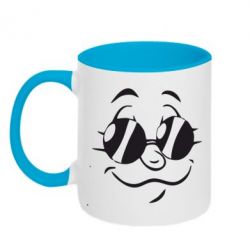 Чашка двокольорова В окулярах