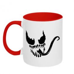 Чашка двухцветная 320ml Venom Silhouette - PrintSalon