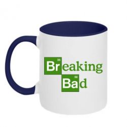 Чашка двухцветная 320ml Во все тяжкие (Breaking Bad) - PrintSalon