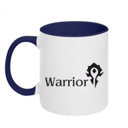 Чашка двухцветная 320ml Warrior - PrintSalon
