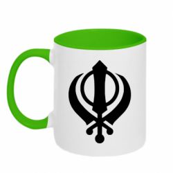 Чашка двокольорова White Khanda