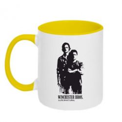 Чашка двухцветная 320ml Winchester Bros - PrintSalon