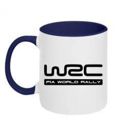 Чашка двухцветная 320ml WRC - PrintSalon