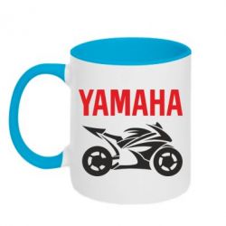 Чашка двокольорова Yamaha Bike