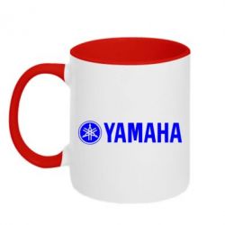 Чашка двокольорова Yamaha Logo