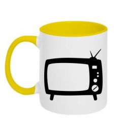 Чашка двокольорова Ящик