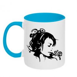 Чашка двокольорова Загадка