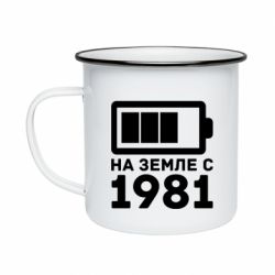 Кружка эмалированная 1981