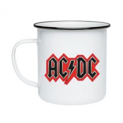 Кружка эмалированная AC/DC Vintage - PrintSalon