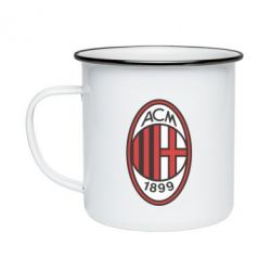 Кружка емальована AC Milan - PrintSalon