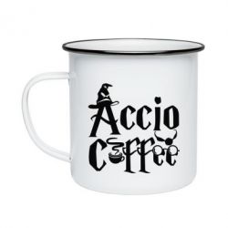 Кружка емальована Accio Coffee - PrintSalon