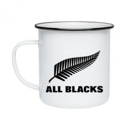 Кружка эмалированная All Blacks - PrintSalon