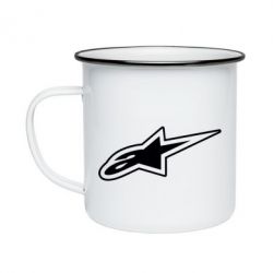 Кружка емальована Alpinestars - PrintSalon