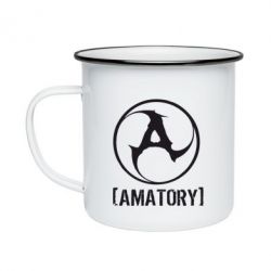 Кружка эмалированная Amatory - PrintSalon