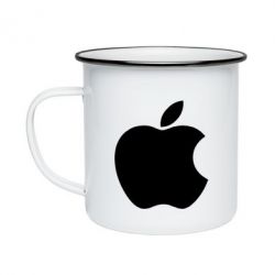 Кружка эмалированная Apple Corp. - PrintSalon